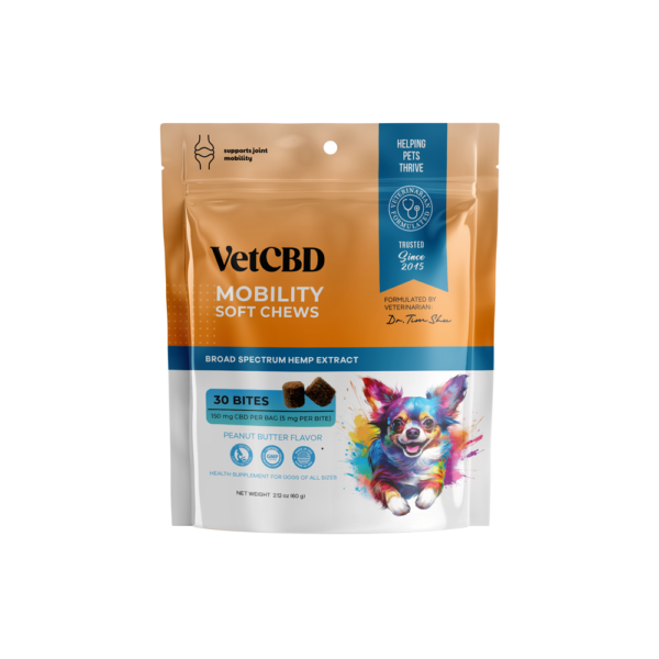 VetCBD Mobility Soft Chews for Dogs - CBD Joint Support | Broad Spectrum