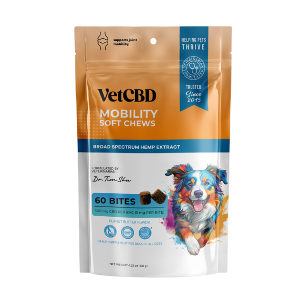 VetCBD Mobility Soft Chews for Dogs - CBD Joint Support | Broad Spectrum