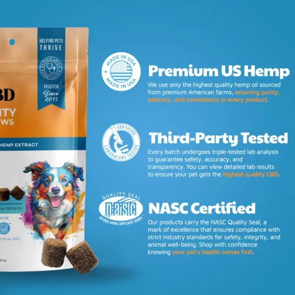 VetCBD Mobility Soft Chews for Dogs - CBD Joint Support | Broad Spectrum
