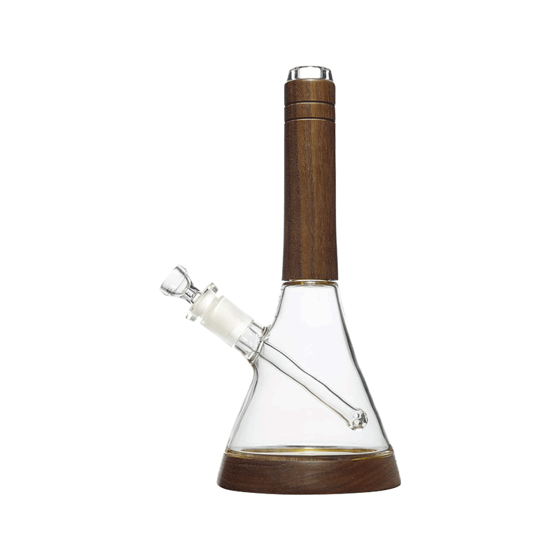 Marley Natural Glass & Walnut Water Pipe - LOW INVENTORY ALERT