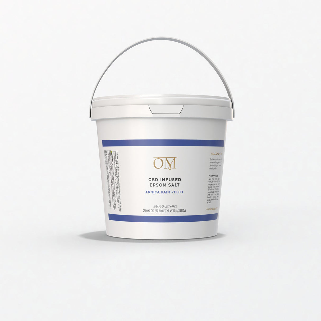 CBD Infused Arnica Relief Epsom Salt - 2500 mg | 10 lb Bucket