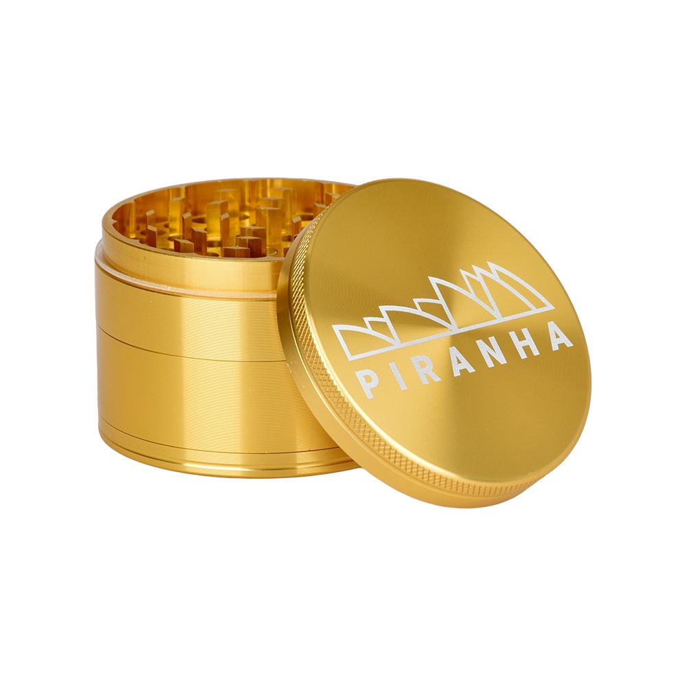 Piranha Pollinator Aluminum Grinder | 4pc | 2.5"