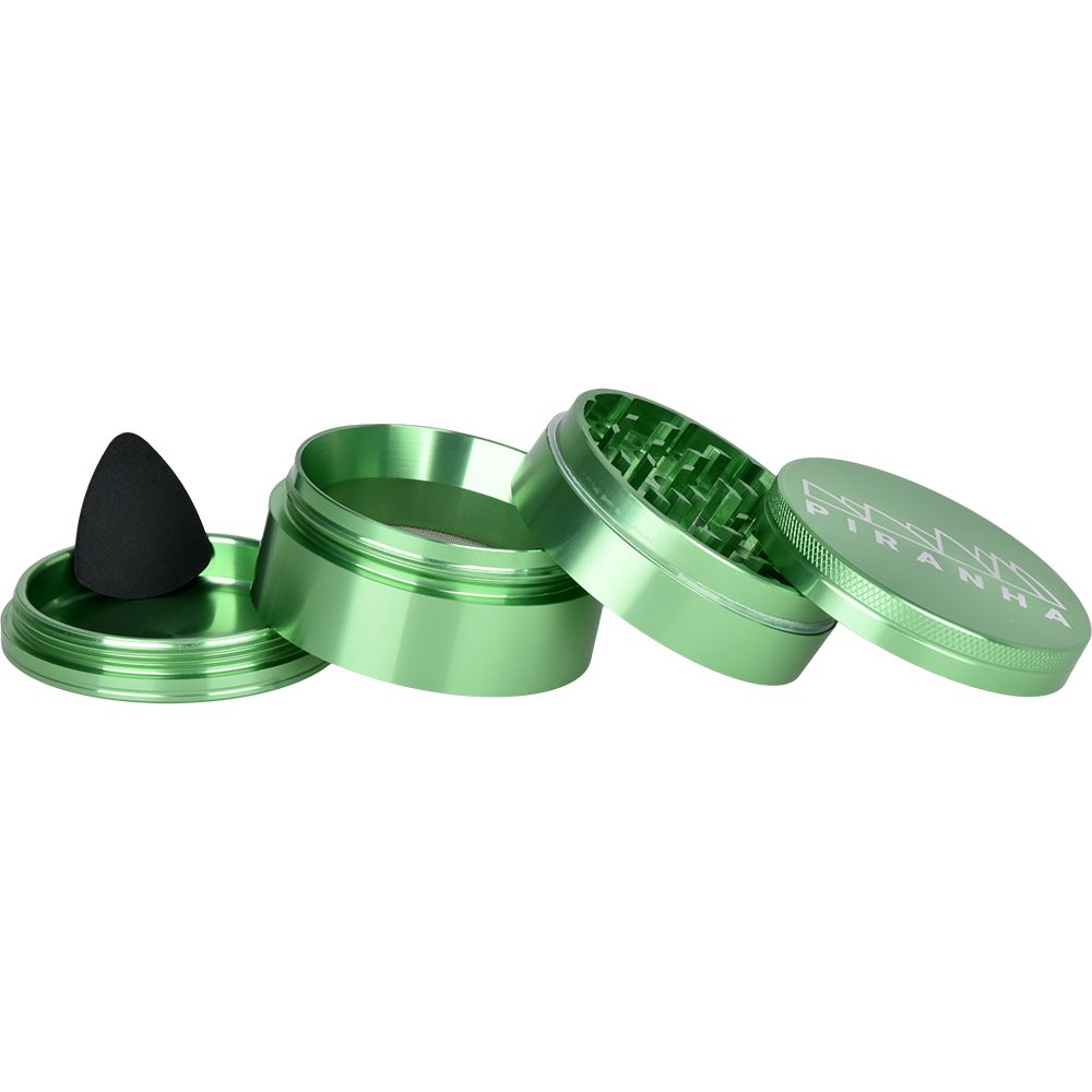 Piranha Pollinator Aluminum Grinder | 4pc | 2.5"