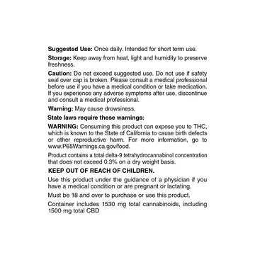 cbdMD Broad Spectrum CBD Oil Gummies - Tropical Mix