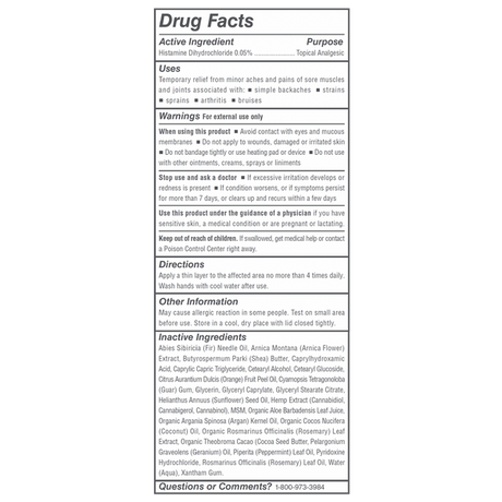 cbdMD Broad Spectrum CBD Recover Pump - 5 oz