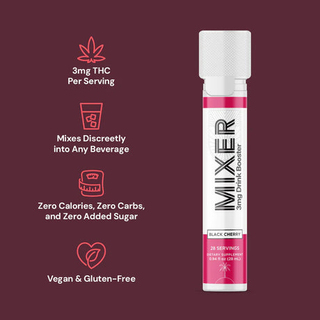cbdMD Delta 9 THC Drink Mixer - 3mg THC + 3mg CBG (per serving)