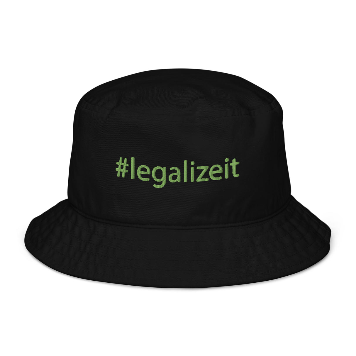 #legalizeit Organic Cotton Bucket Hat | Embroidered