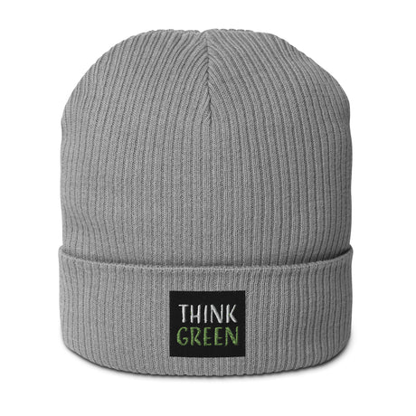 Think Green Organic Cotton Ribbed Beanie
