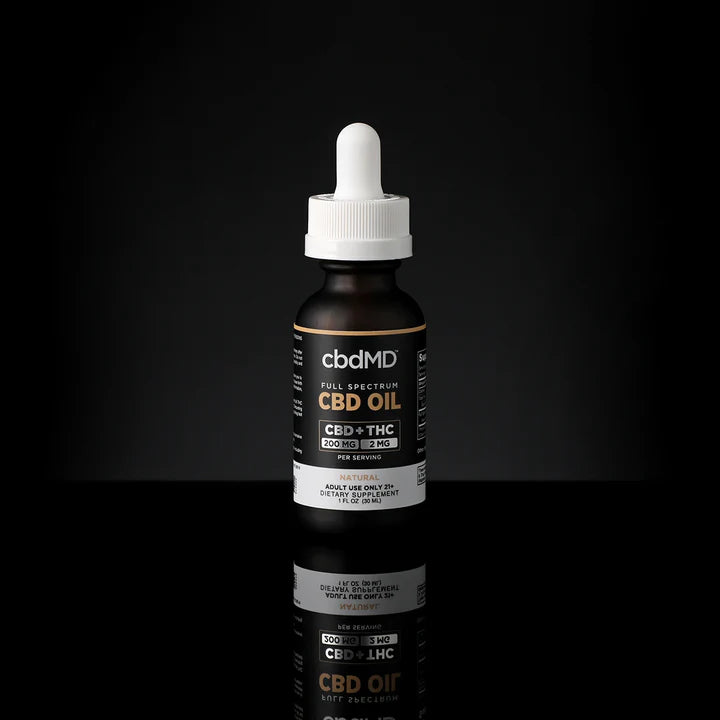 cbdMD Full Spectrum CBD Oil Tincture - Natural | 30 ml