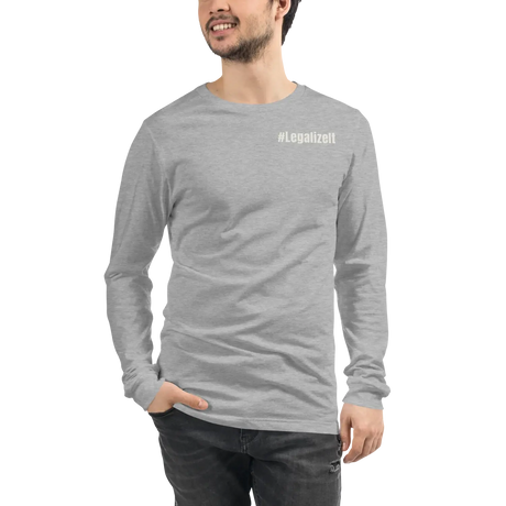 #Legalizeit Long sleeve Cotton T-Shirt - Unisex