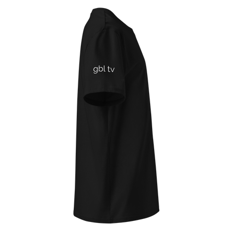 Organic Short-Sleeve T-Shirt - (Unisex ) with GBL TV Bee Logo