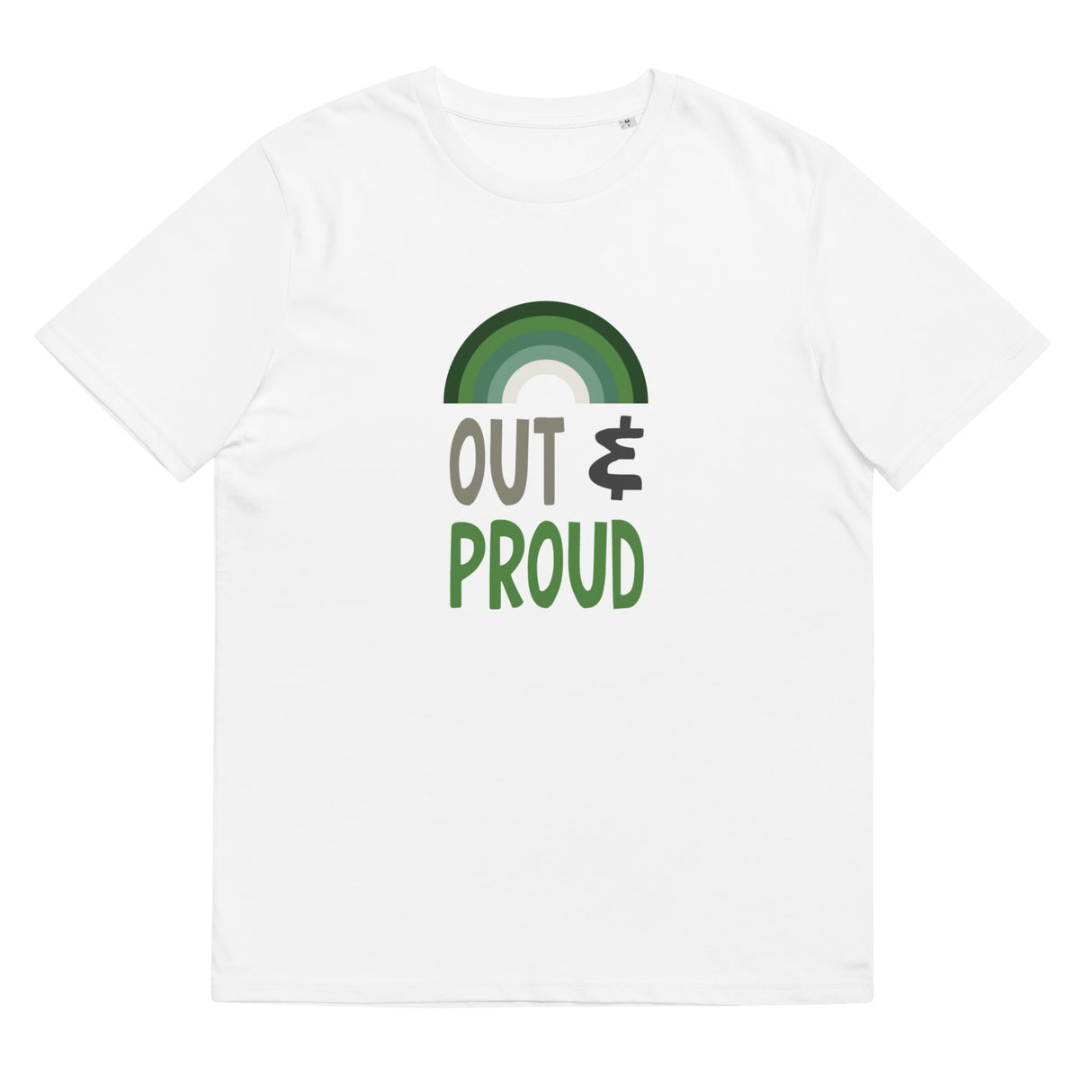 Out & Proud Organic Cotton Short Sleeve Tee