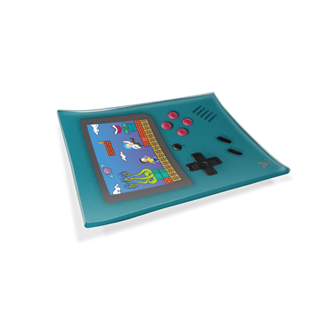 V Syndicate Game Head Glass Rollin' Tray - Small or Medium