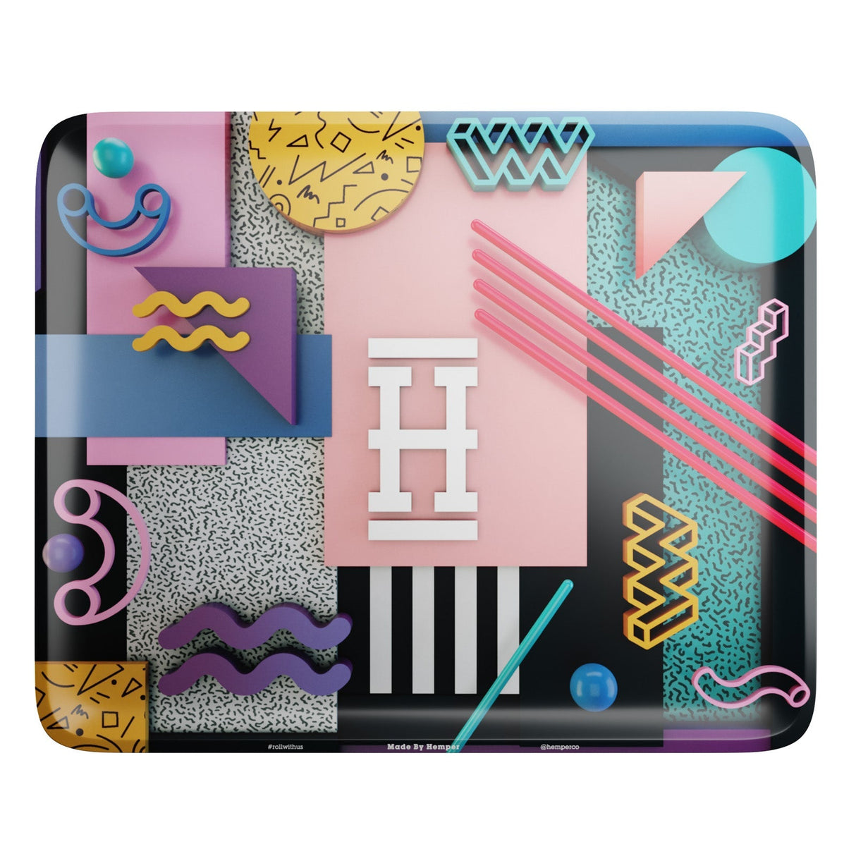 HEMPER Party Rolling Trays - 3 Sizes