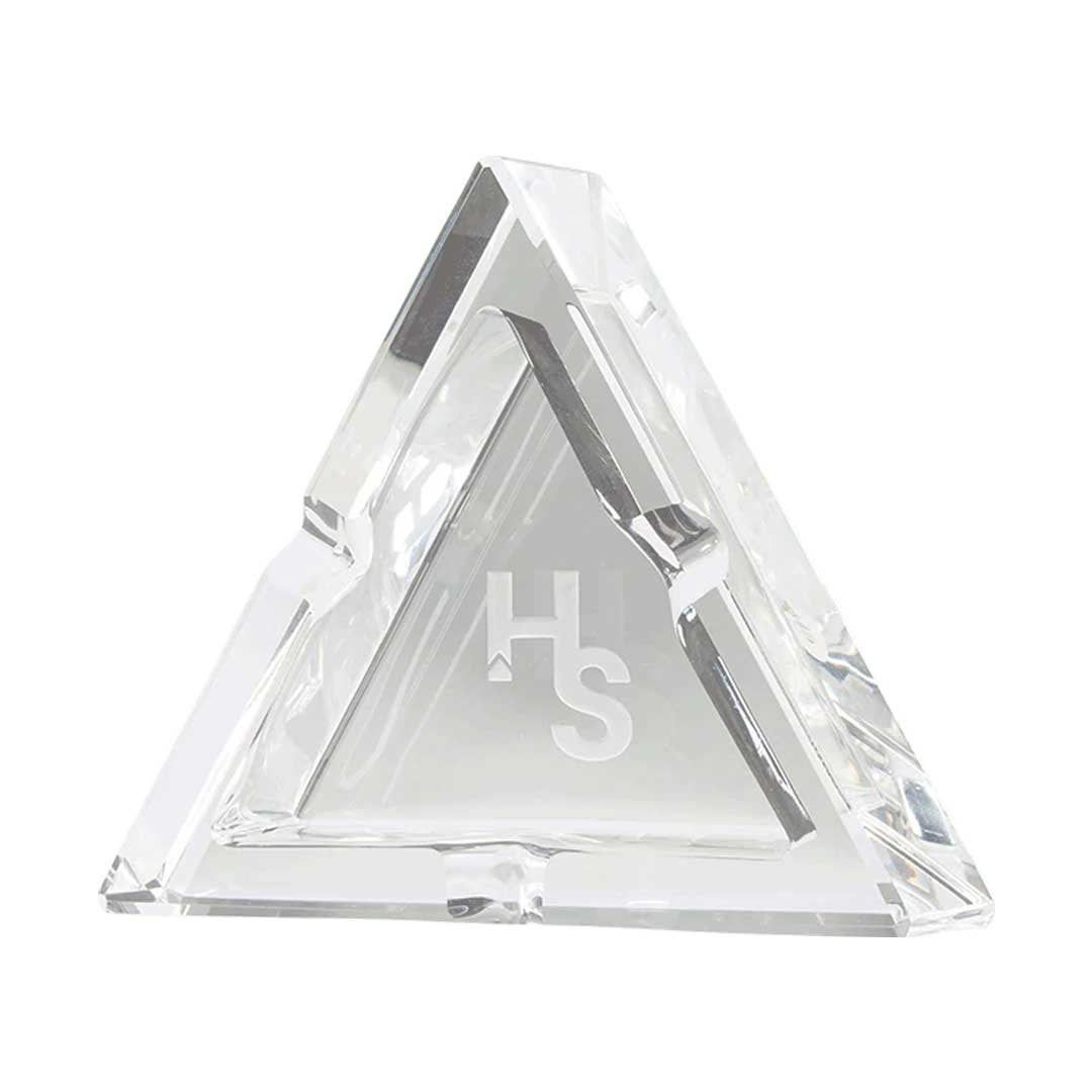 Higher Standards Crystal Ashtray