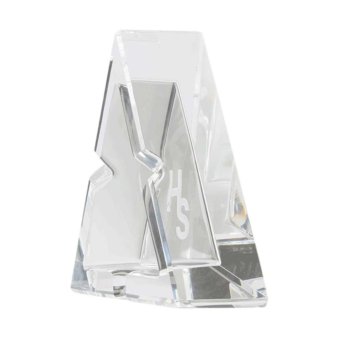 Higher Standards Crystal Ashtray