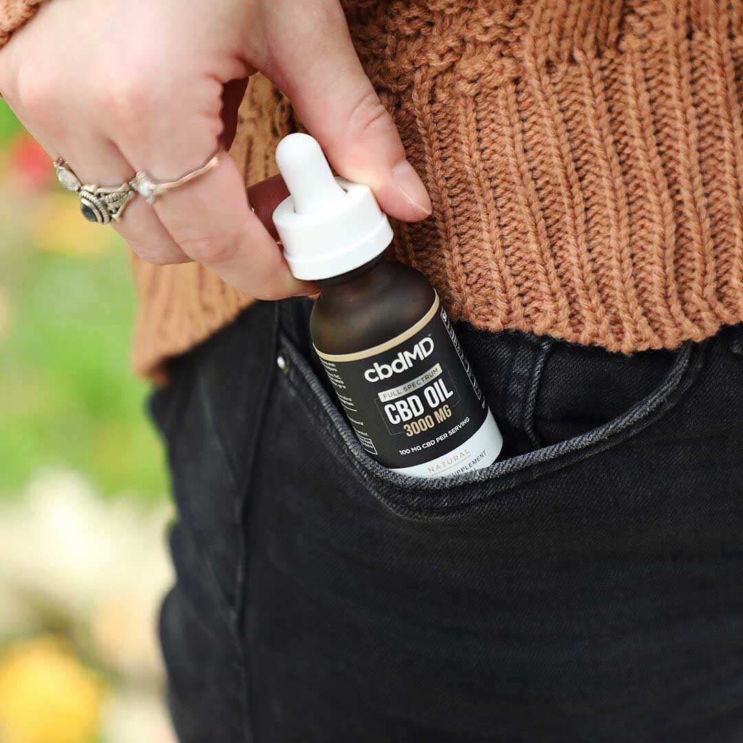 cbdMD Full Spectrum CBD Oil Tincture - Natural | 30 ml