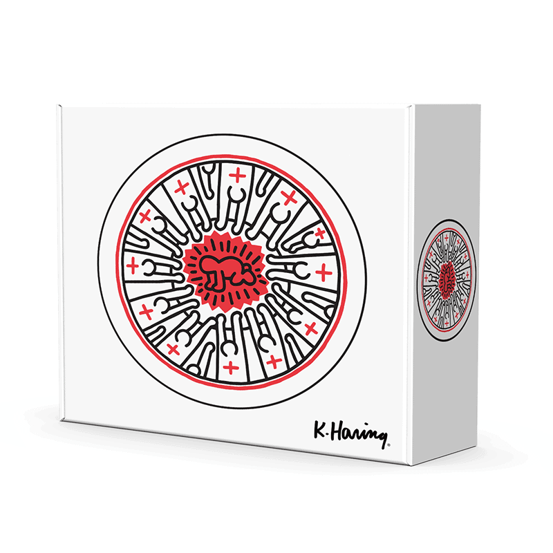 Keith Haring Glass Catchall - by Higher Standards | Cross People