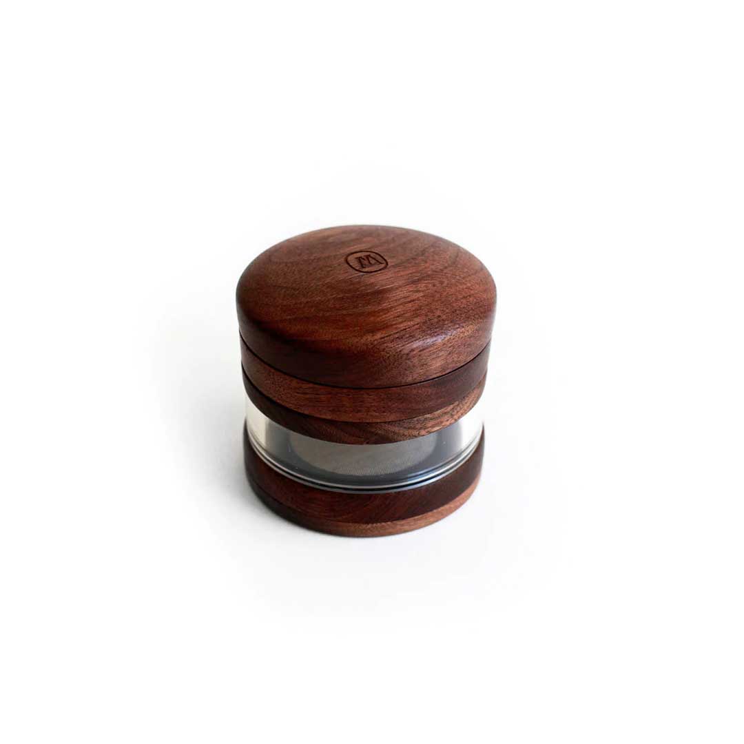 Marley Natural Wooden Herb Grinder – 4 Piece Grinder