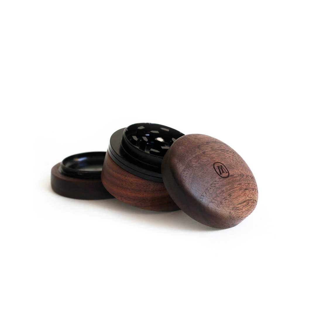 Marley Natural Wooden Herb Grinder – 4 Piece Grinder