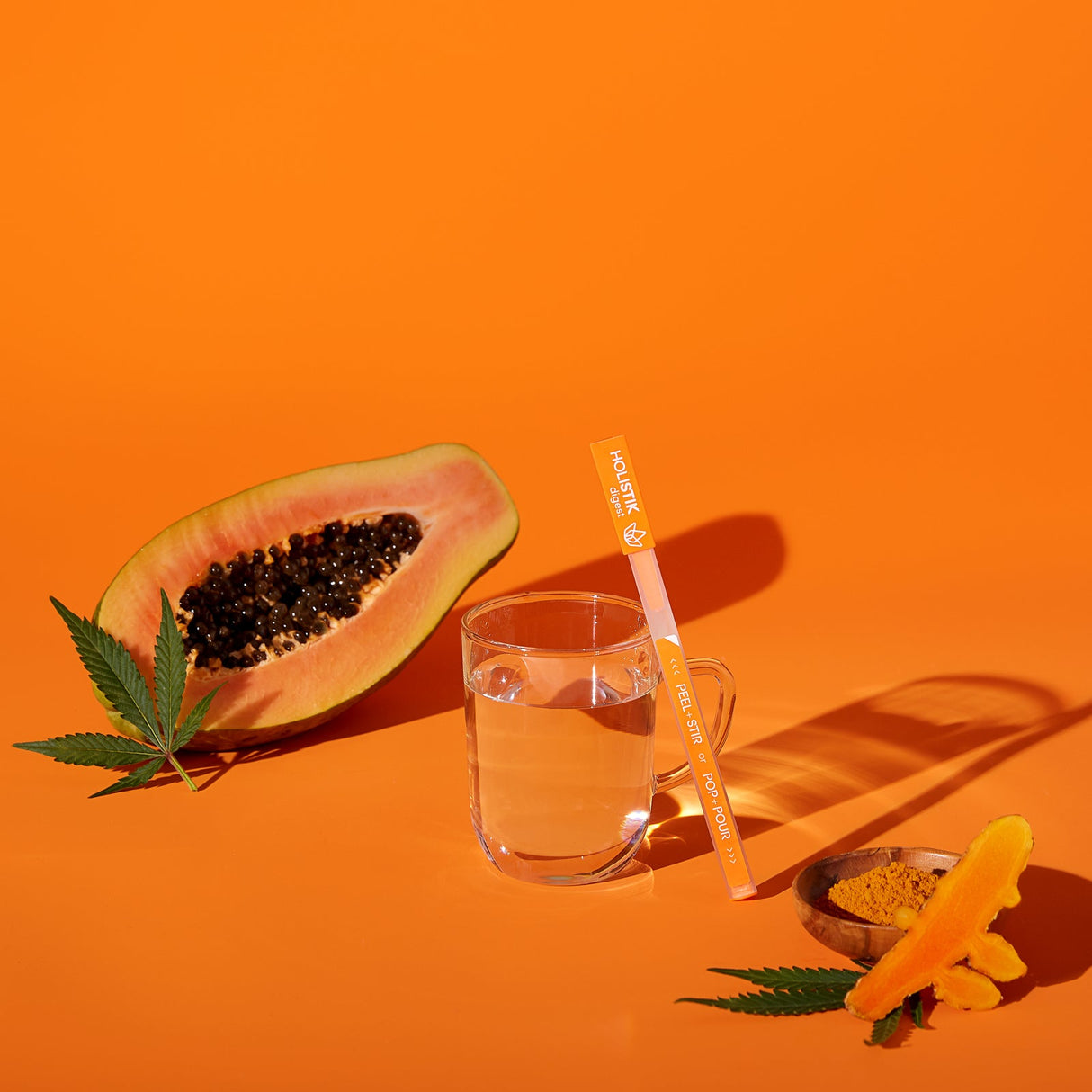 HOLISTIK Wellness CBD Drink Mix - Digest Stir STIK - 10mg