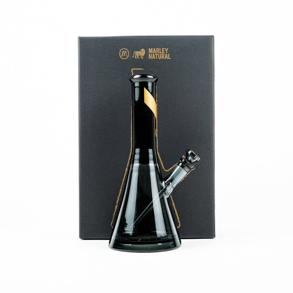 Marley Natural Smoked Glass Water Pipe