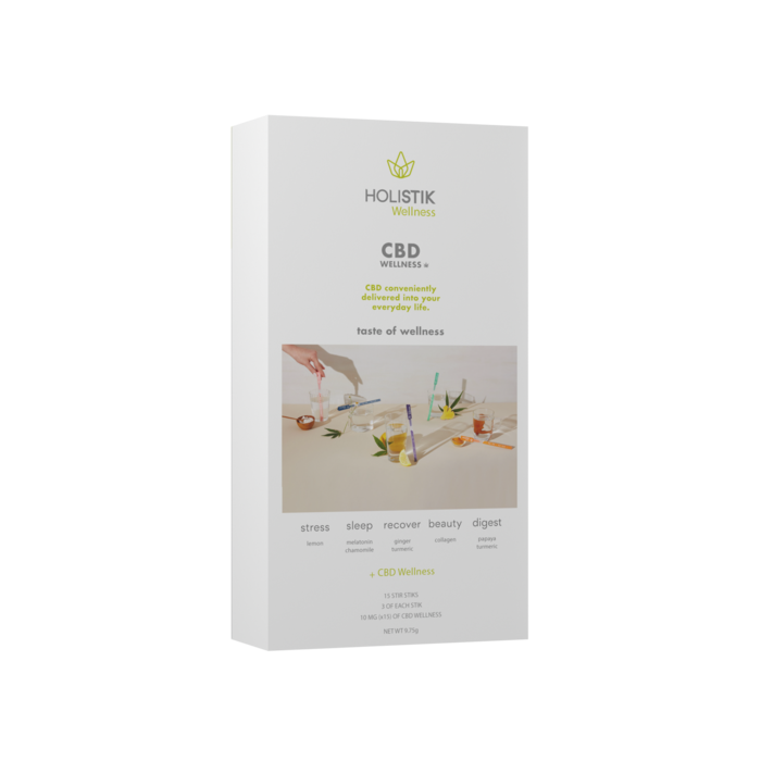 HOLISTIK Wellness CBD Drink Mix - Wellness Sampler Pack
