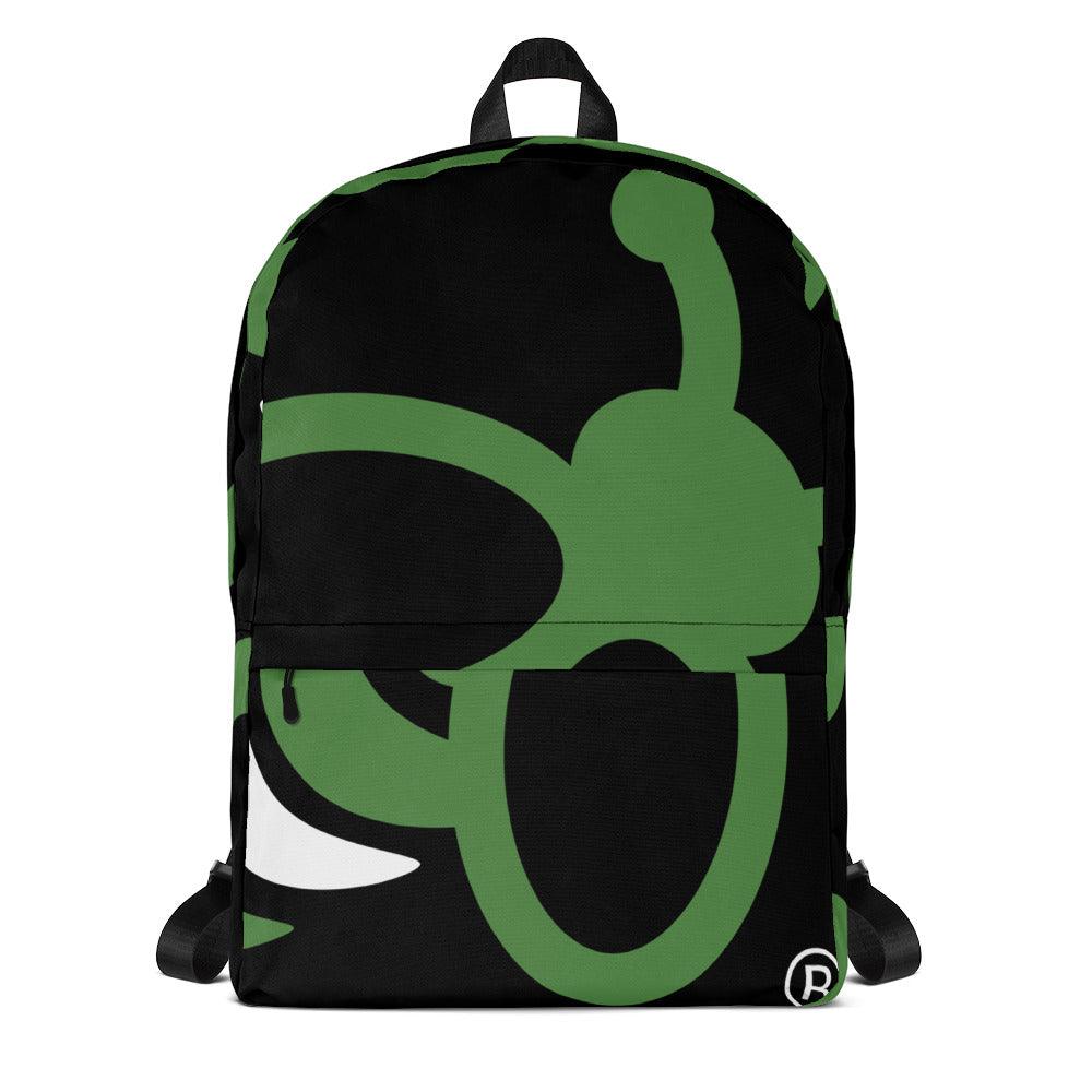 Green Bee Life Classic Honey Bee Backpack Laptop Bag  Other Necessary's.