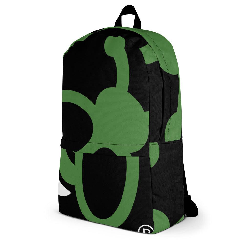 Green Bee Life Classic Honey Bee Backpack Laptop Bag  Other Necessary's.