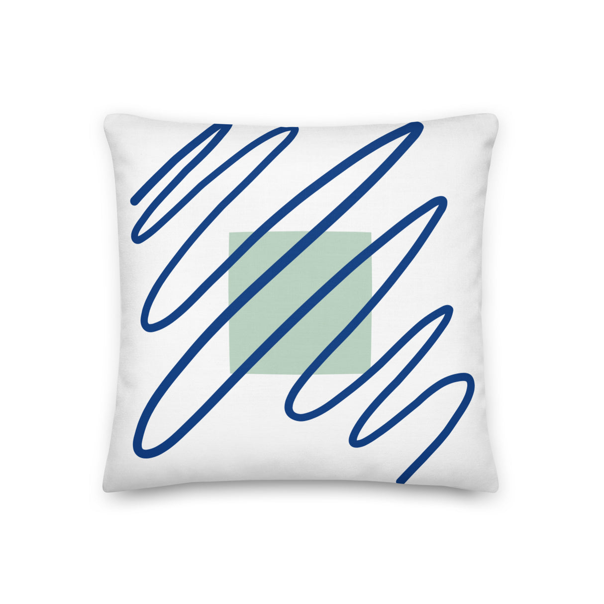 Premium Decorative and Accent Throw Pillow - Abstract Design in Three Sizes