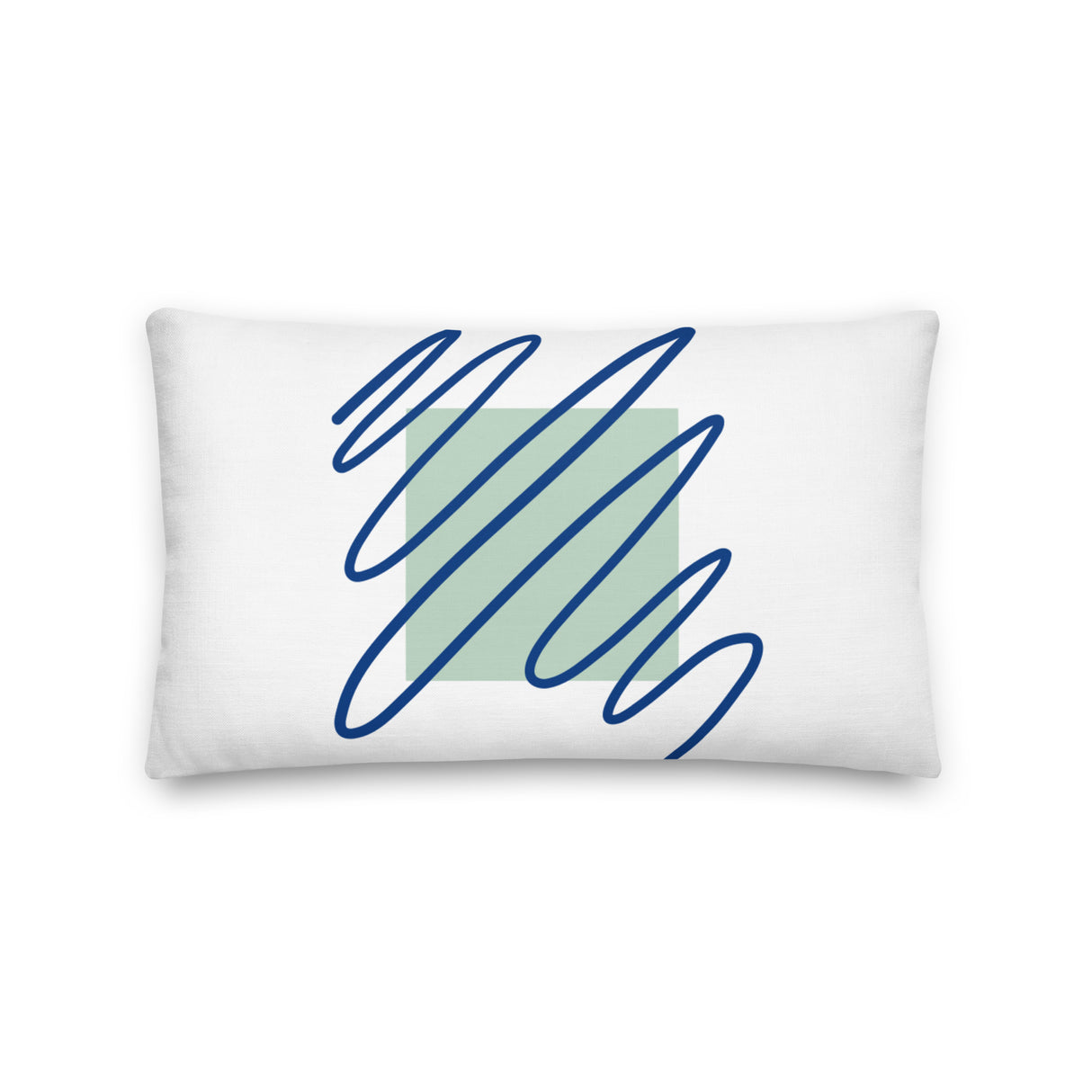 Premium Decorative and Accent Throw Pillow - Abstract Design in Three Sizes