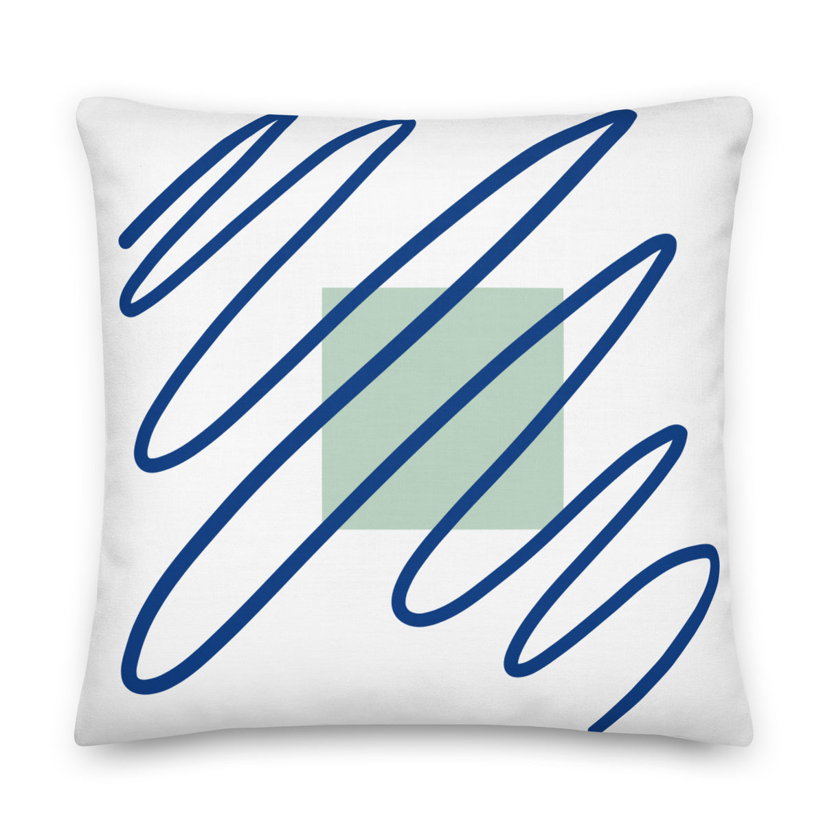 Premium Decorative and Accent Throw Pillow - Abstract Design in Three Sizes
