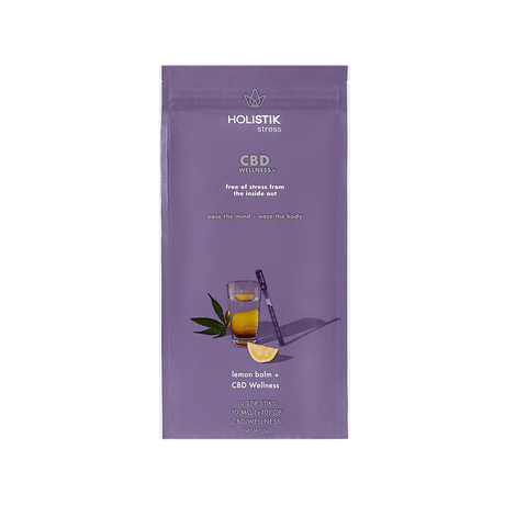 HOLISTIK Wellness CBD Drink Mix - Stress Stir STIK - 10mg