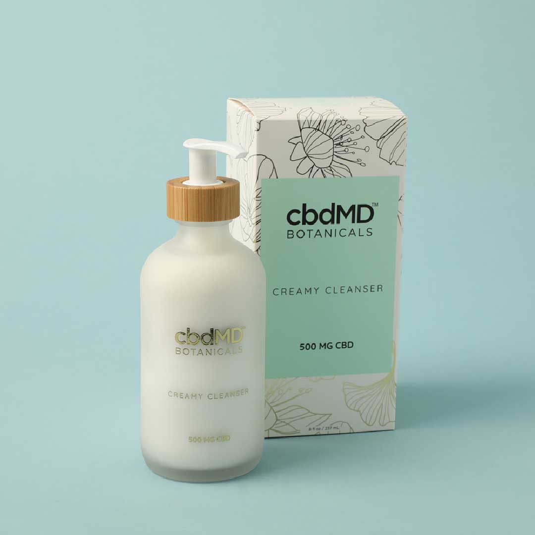 cbdMD Botanicals Creamy Cleanser - 500 mg | 8 oz