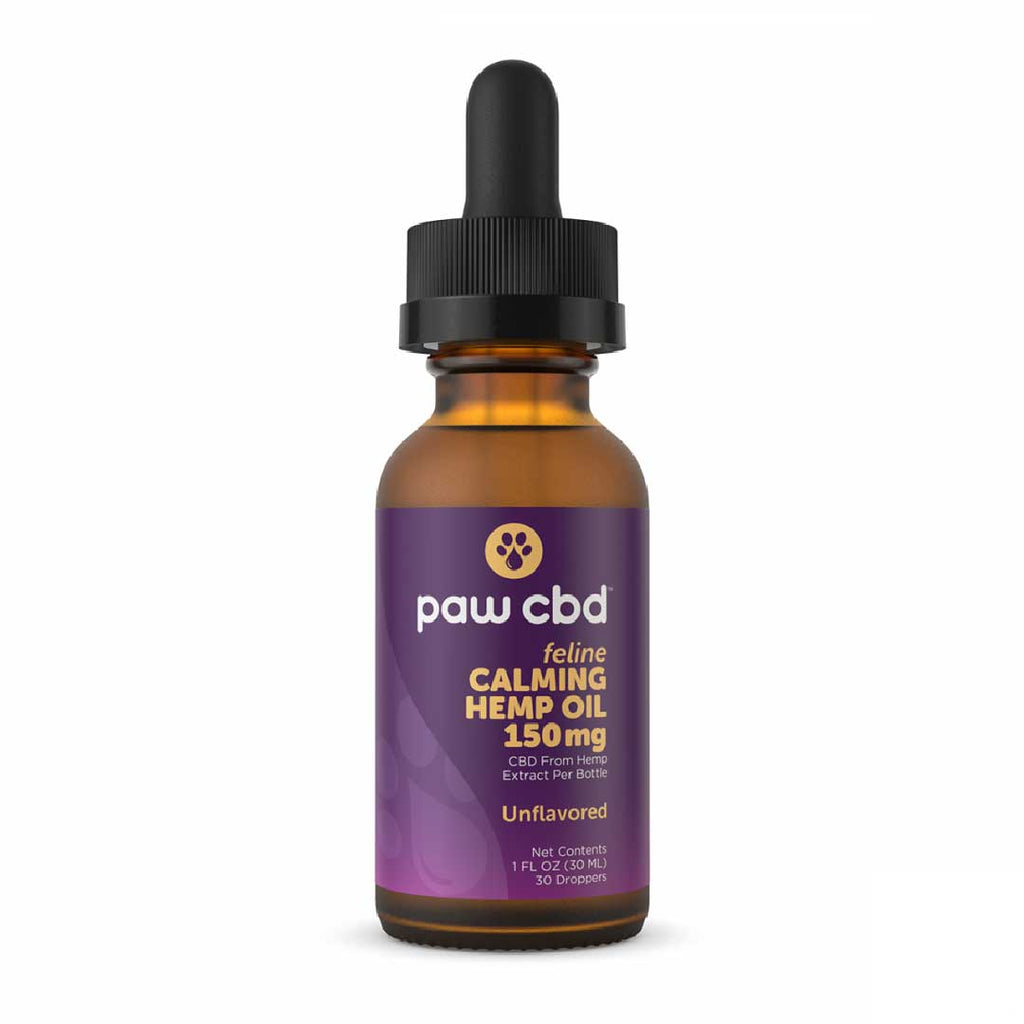 paw cbd Calming CBD Oil Tincture for Cats - Unflavored | 30 ml