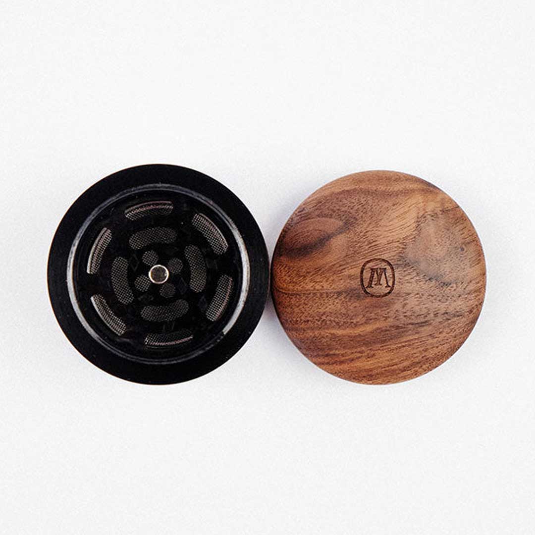 Marley Natural Wooden Herb Grinder – 4 Piece Grinder