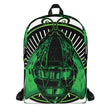 Green Bee Life's Hive Bee Backpack Laptop Bag Other Necessary's.