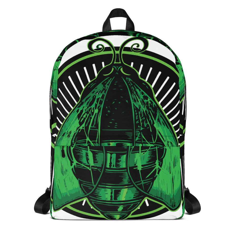 Green Bee Life's Hive Bee Backpack Laptop Bag Other Necessary's.