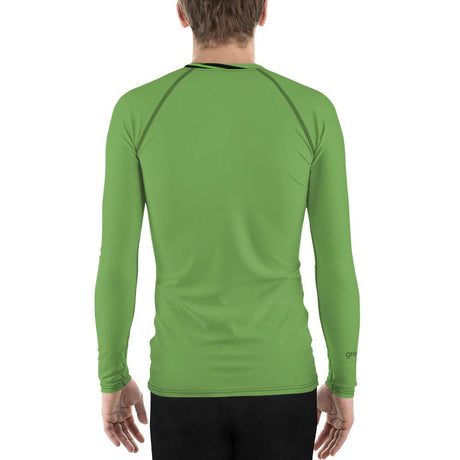 Green Bee Life Men's Sun Protection Shirt All Over Print with Green Sleeves.