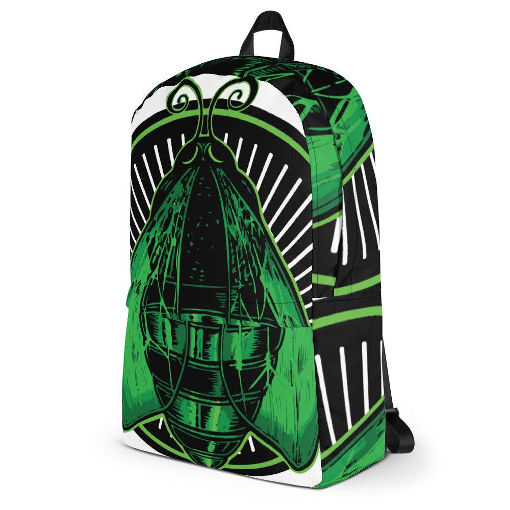 Green Bee Life's Hive Bee Backpack Laptop Bag Other Necessary's.