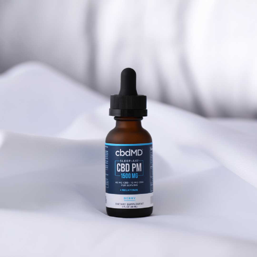 cbdMD Broad Spectrum CBD PM Oil Tincture - 30mL