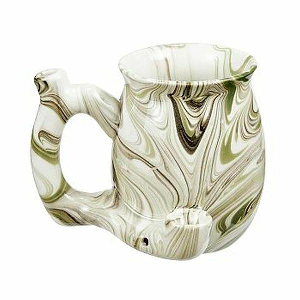 Roast & Toast Mug - Green Marble.