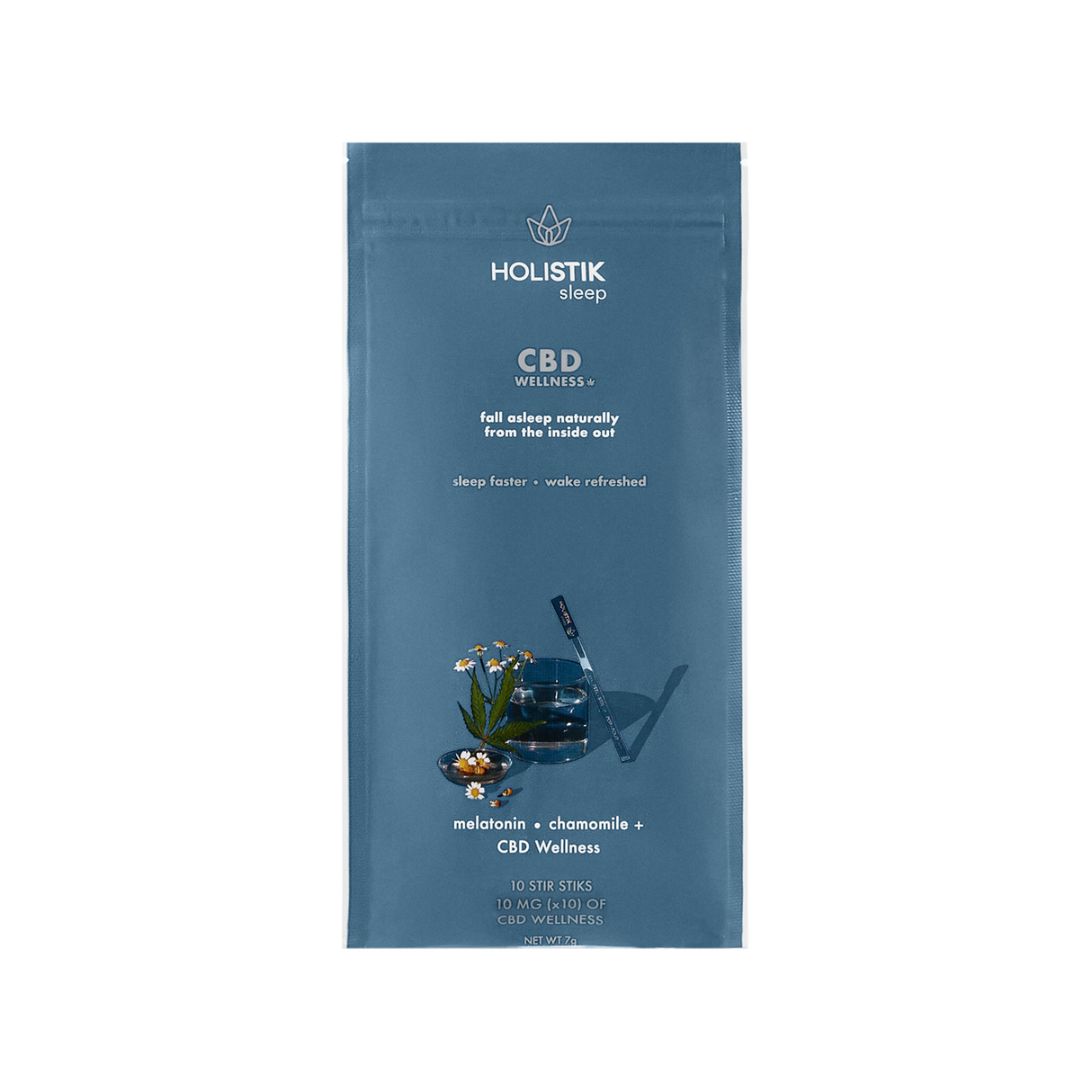 HOLISTIK Wellness CBD Drink Mix - Sleep Stir STIK - 10 mg