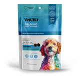 VetCBD Hemp Calming Soft Chews For Dogs - Peanut Butter | 5mg Per Treat (Broad Spectrum)
