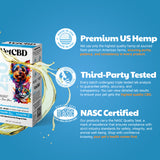 VetCBD Standard Formula Hemp Tincture - Full Spectrum CBD for Dogs And Cats
