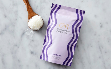 Lavender CBD Epsom Salt - 100 mg