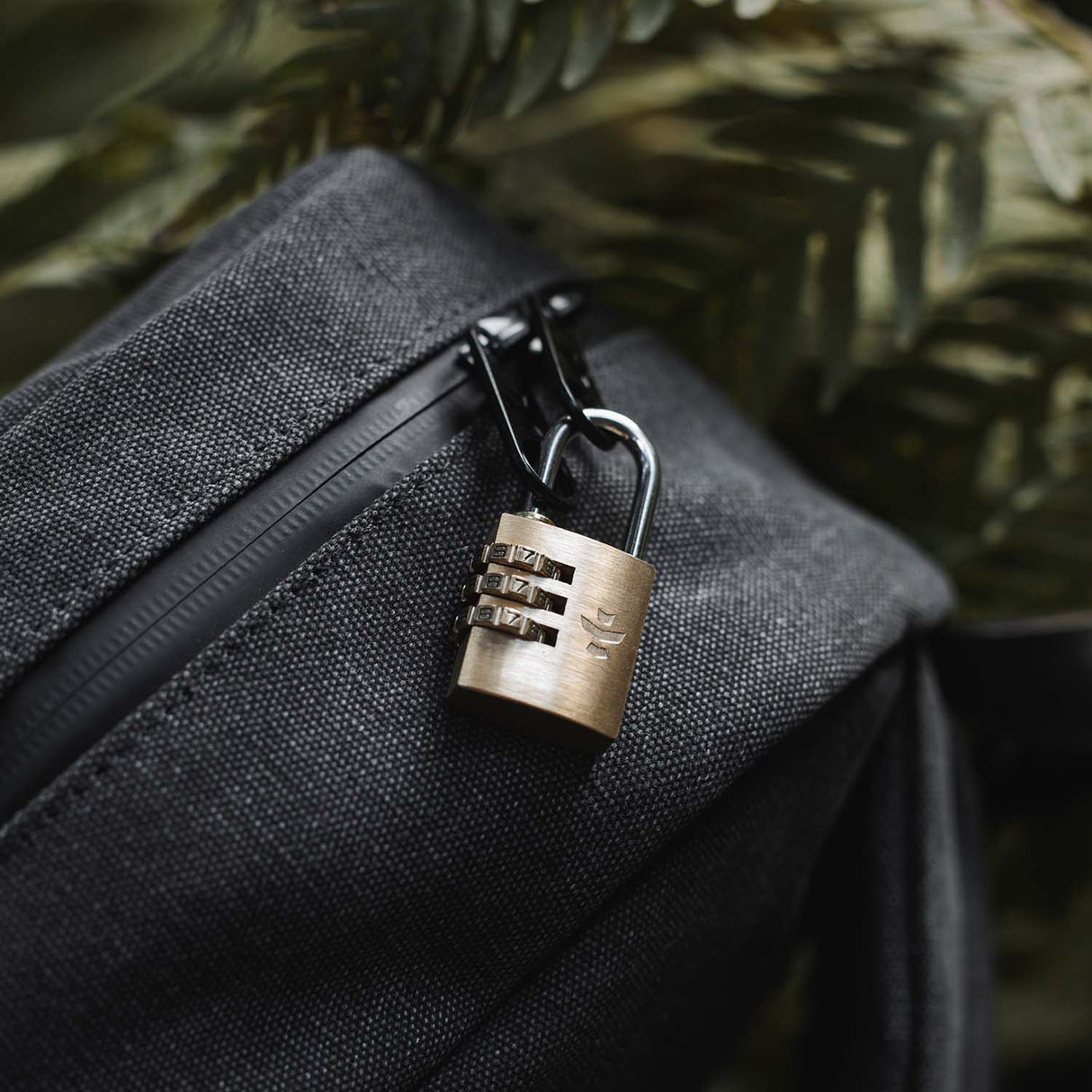 The Revelry Luggage Combo Lock - Brass