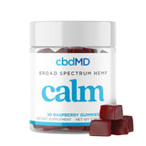 cbdMD Calming Broad Spectrum CBD Gummies (750 mg/30 Ct.) - Raspberry