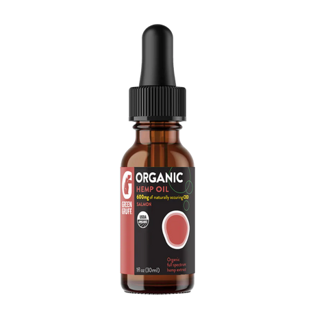 Green Gruff Organic CBD Tincture for Dogs – Two Flavors