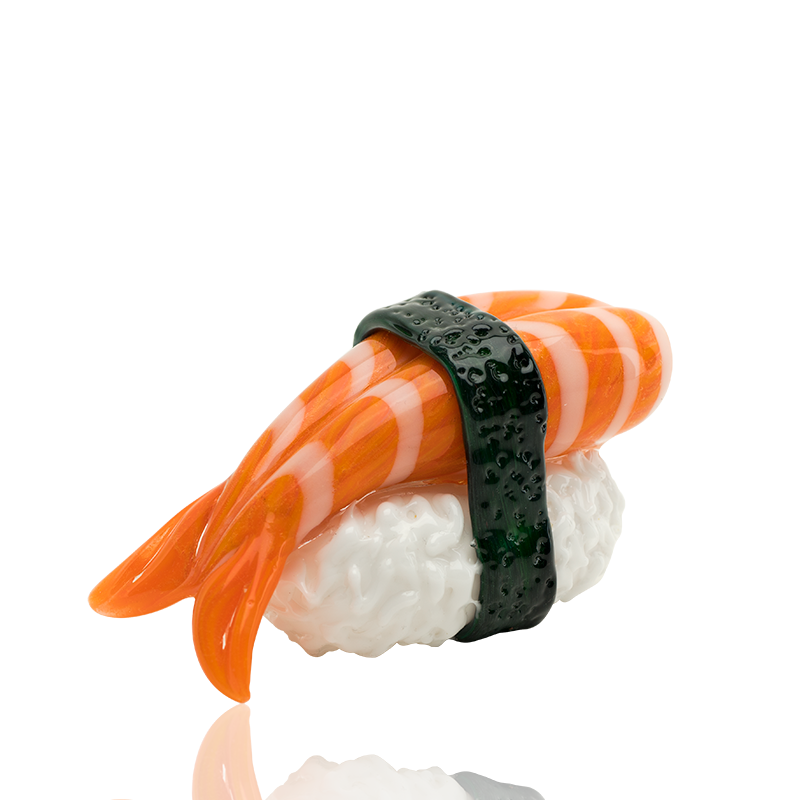 Empire Glassworks Shrimp Nigiri Dry Pipe - Hand Pipe